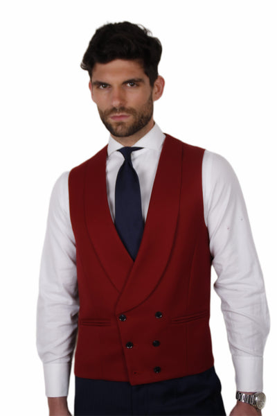 CHALECO BURDEOS CLÁSICO
