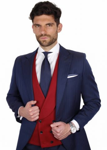 CHALECO BURDEOS CLÁSICO