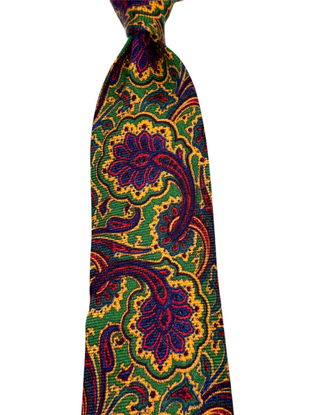 BORDEAUX PAISLEY WOOL