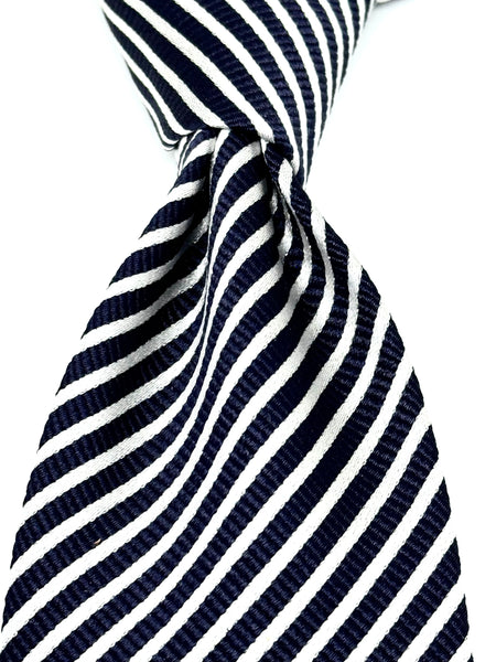 NAVY/WHITE STRIPED