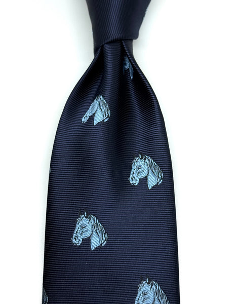 CORBATA GAMBERRY CABALLOS AZUL