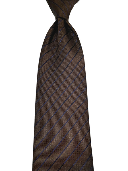 STRIPES BROWN TIE