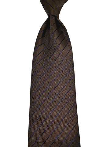 STRIPES BROWN TIE