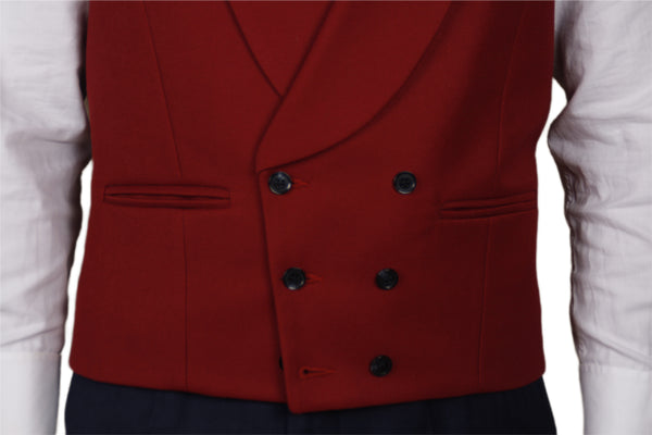 CHALECO BURDEOS CLÁSICO