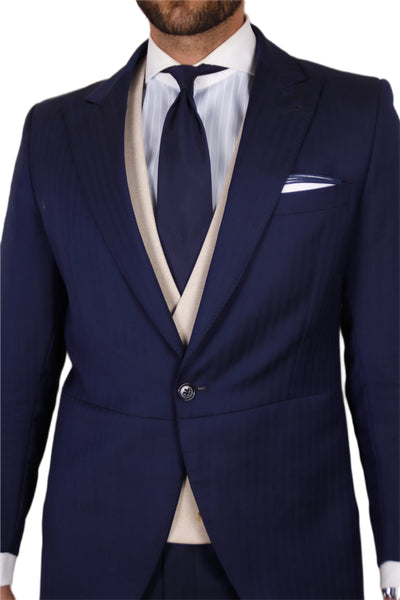 CHALECO BEIGE CRUZADO