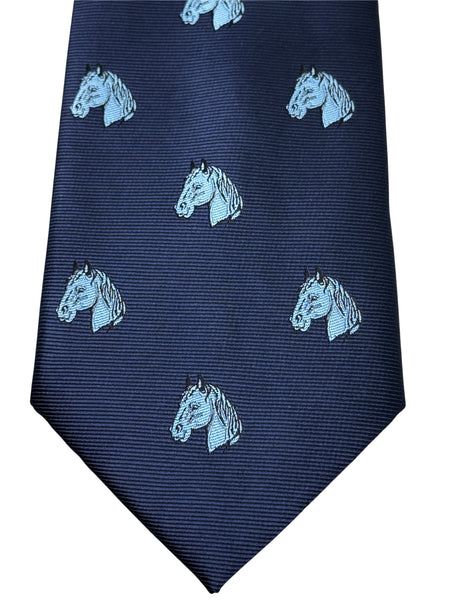 CORBATA GAMBERRY CABALLOS AZUL