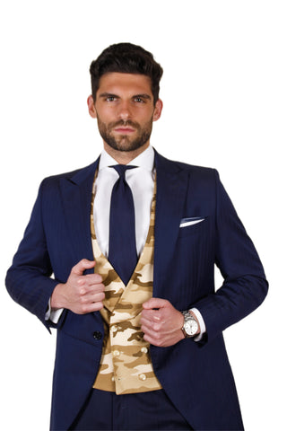 CHALECO CAMUFLAJE BEIGE