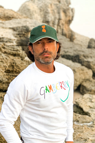 WHITE GAMBERRY SWEATSHIRT