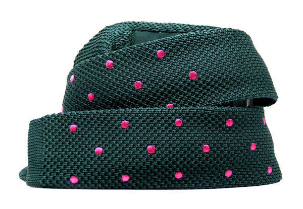 GREEN CLASSIC KNITTED