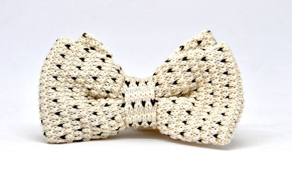 ARROW BEIGE BOW TIE