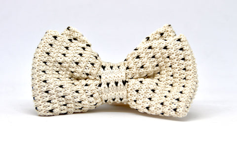 ARROW BEIGE BOW TIE
