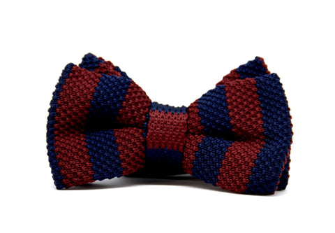 STRIPED BOW TIE
