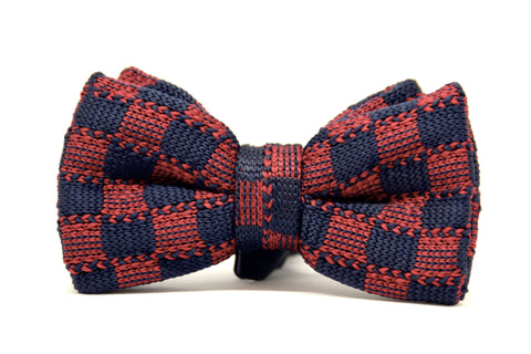 TARTAN RED BOW TIE