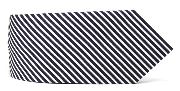 NAVY/WHITE STRIPED