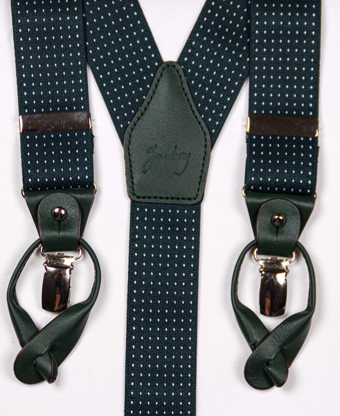 TIRANTE MICRO TOPOS VERDE PIEL VERDE