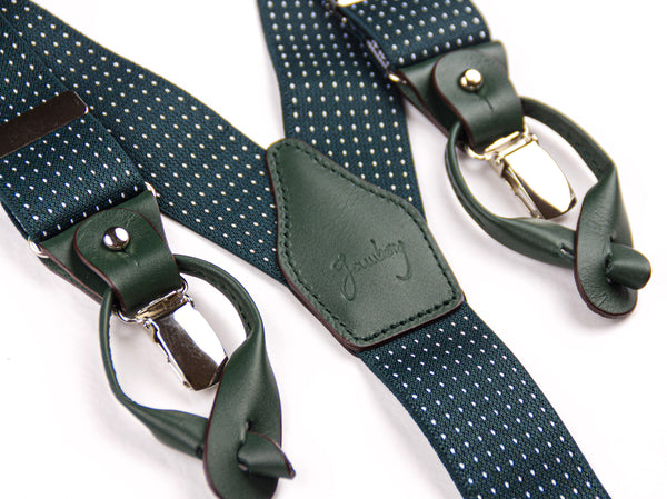 TIRANTE MICRO TOPOS VERDE PIEL VERDE