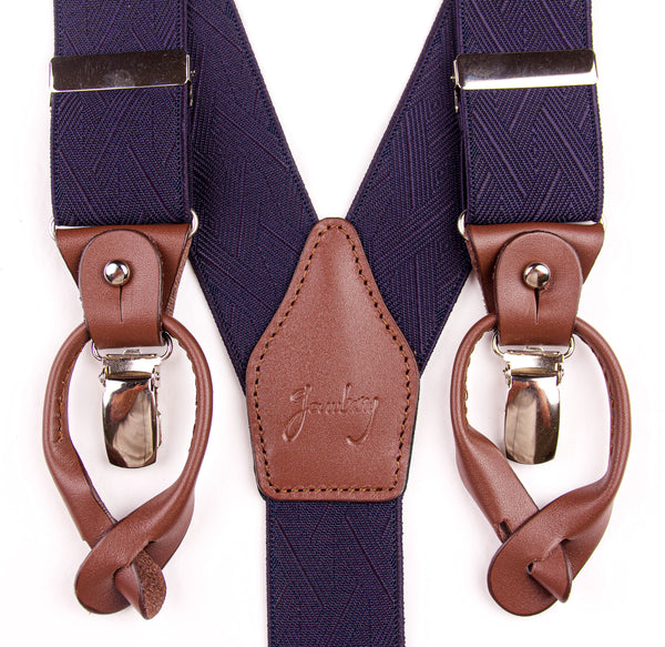 TIRANTE MARINO TRENZADO PIEL MARRÓN