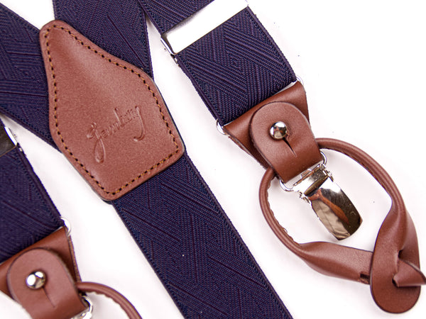 TIRANTE MARINO TRENZADO PIEL MARRÓN