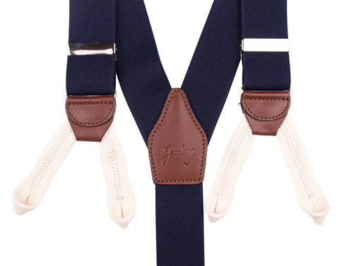 TIRANTES GAMBERRY DE CUERDA MARINO & BEIGE