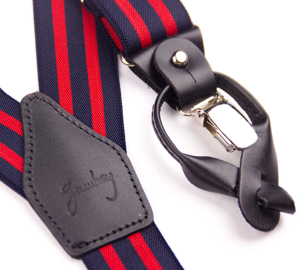 TIRANTES RAYAS MARINO&ROJO