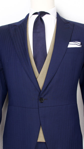 CHALECO OLIVA DE LINO