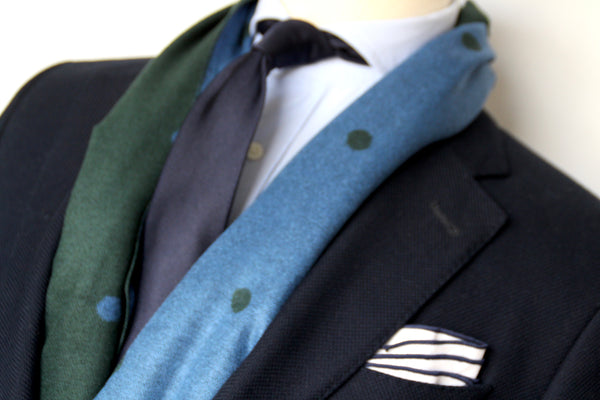 GREEN/BLUE CLASSIC SCARF