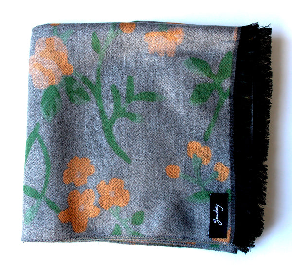 FLOWERS SCARF