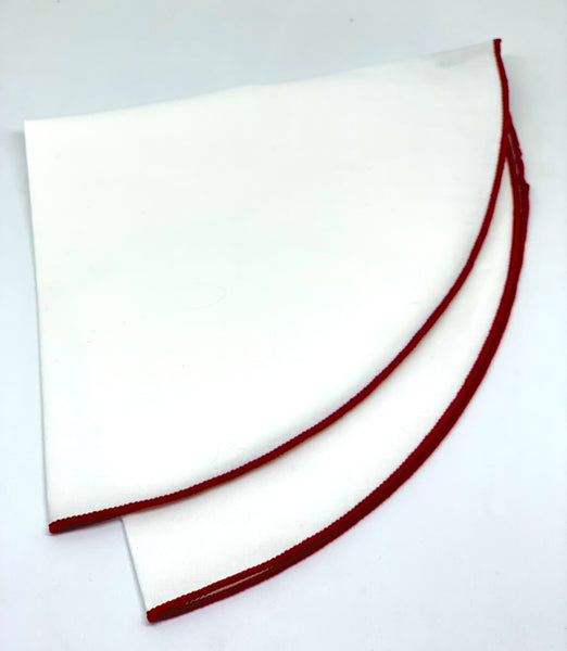 POCKET WHITE/BORDEAUX