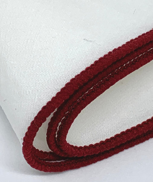 POCKET WHITE/BORDEAUX