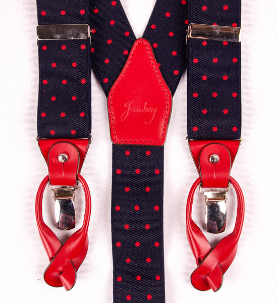 TIRANTE MARINO TOPOS ROJO