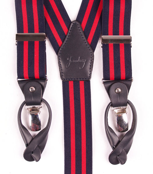 TIRANTES RAYAS MARINO&ROJO