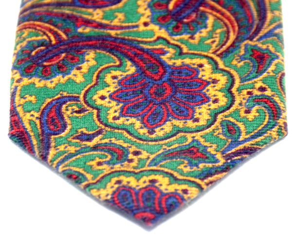 BORDEAUX PAISLEY WOOL