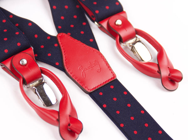 TIRANTE MARINO TOPOS ROJO