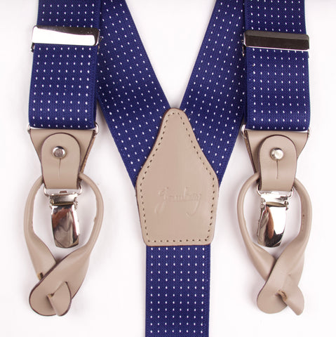 TIRANTES GAMBERRY MARINO MICRO TOPOS BLANCO