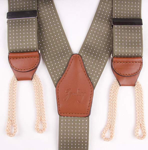 TIRANTES CUERDA OLIVA MICRO TOPOS