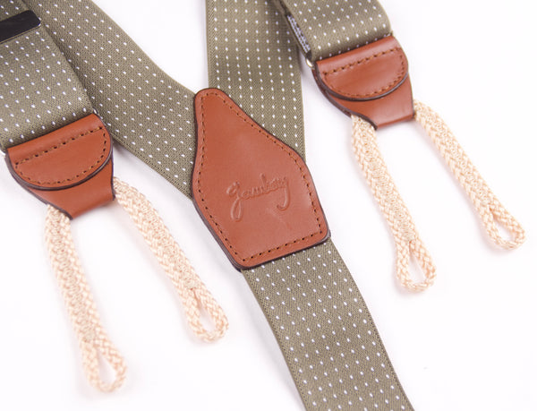 TIRANTES CUERDA OLIVA MICRO TOPOS