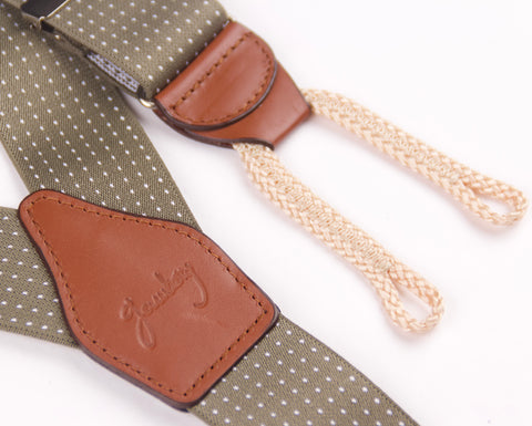 TIRANTES CUERDA OLIVA MICRO TOPOS