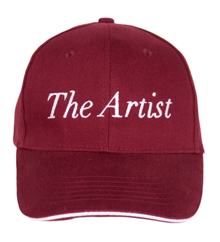 THE ARTIST BURGUNDY CAP