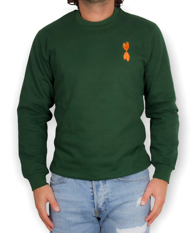 GREEN HEART SWEATSHIRT